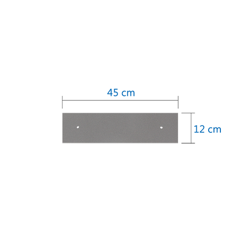45cm 灰色耐磨防（fáng）油推水扒膠條 WS 0450/4GY