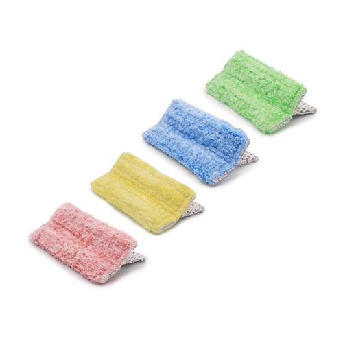 彈簧型（xíng）便（biàn）捷（jié）老虎夾（jiá）專用百潔布 紅黃藍綠四色可選（xuǎn） CM A614