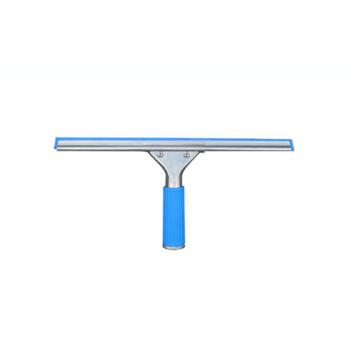 35cm不（bú）鏽鋼玻璃刮 配藍（lán）色軟膠條三叉型手柄 TWS 135