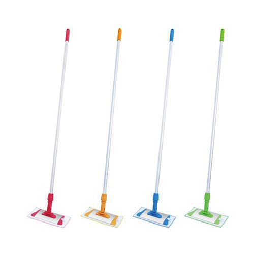 25cm 專業型螺紋鎖平拖 配1條平拖布 紅（hóng）黃藍綠四色可選 FMBC GPEA25