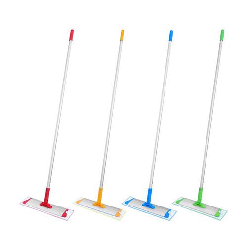 40cm 專業型快速鎖平拖 配1條平拖布（bù） 紅黃藍綠（lǜ）四色可選 FMBC QGPEA40