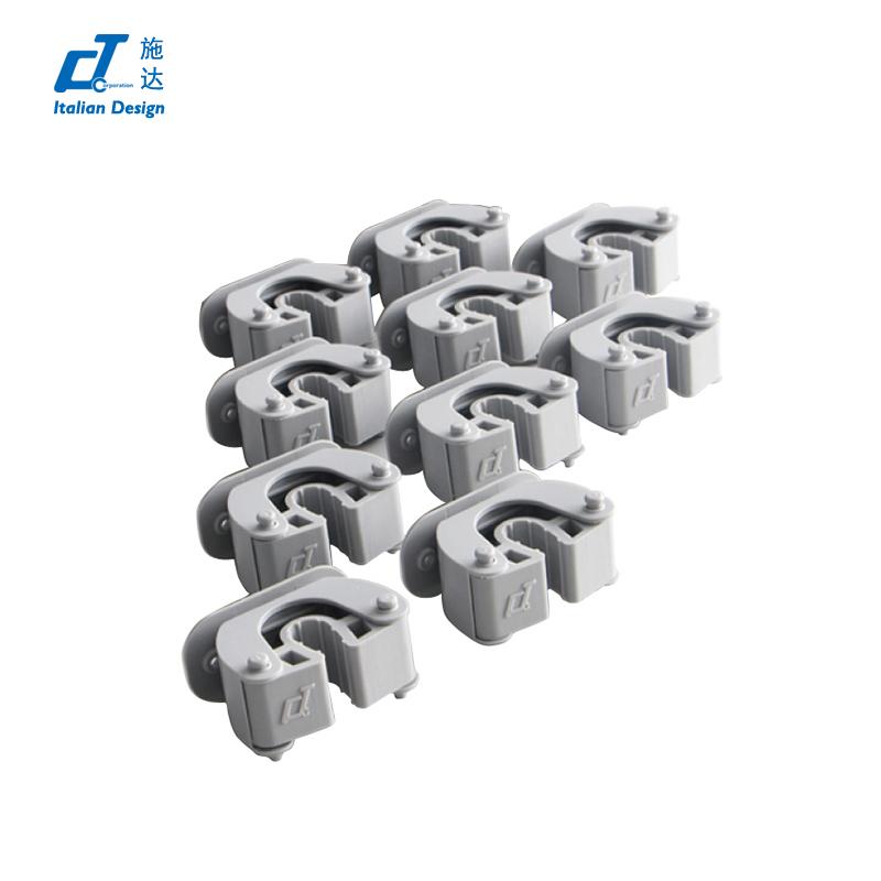 拖把夾扣 配背膠+螺（luó）絲 10個裝 PH 001000B