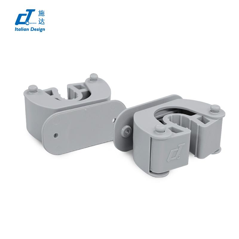 拖（tuō）把夾扣（kòu）連底座  配膠水+螺絲 2個裝 PH 0020