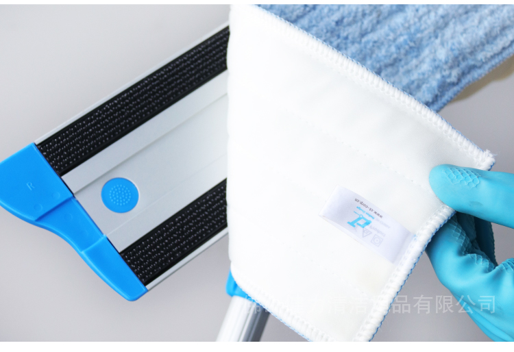 專業型螺紋鎖(suǒ)平拖 配1條平拖布 紅黃藍綠四色可選