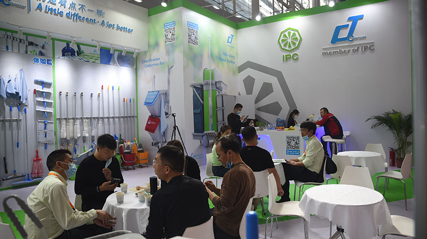 【花絮】第二十八屆廣州酒店用品展覽（lǎn）會正式開（kāi）幕（mù），17c.嫩草网在线观看免费清潔設備閃亮登（dēng）場