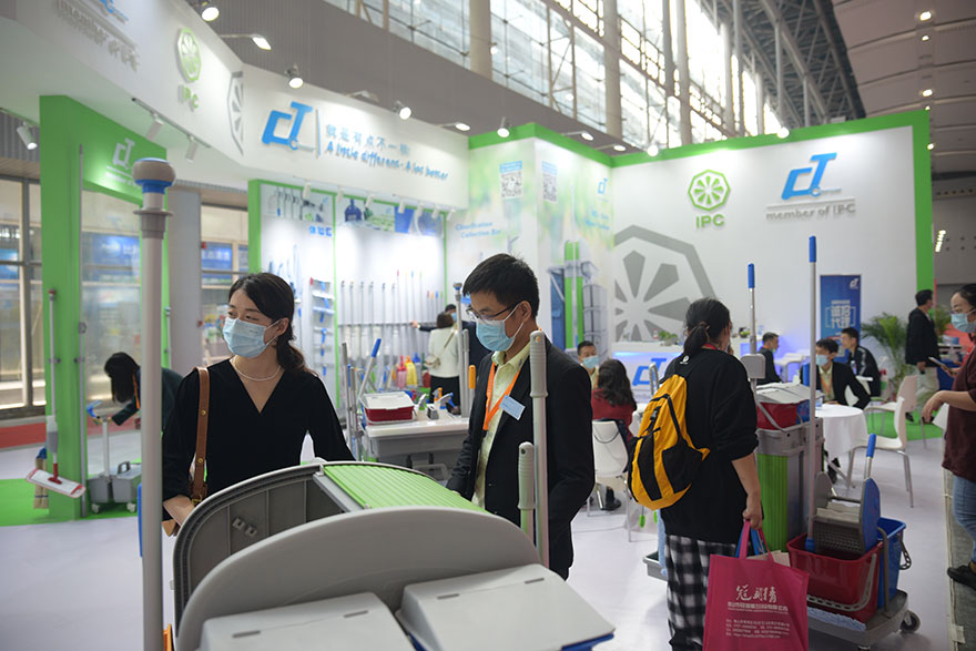 【花絮】第二十(shí)八屆廣州酒店用品展覽會正式開幕(mù),17c.嫩草网在线观看免费清潔設備閃亮登場